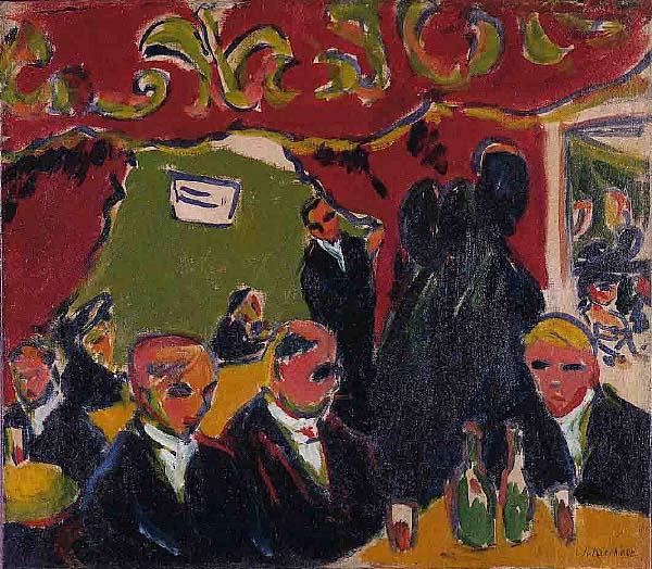 Ernst Ludwig Kirchner Tavern, China oil painting art